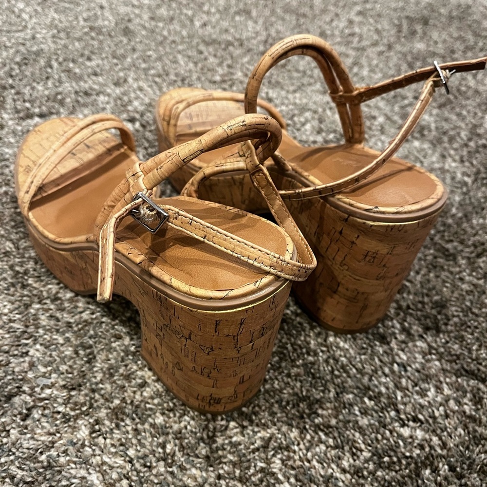 Universal Thread Cork Platform Sandals - image 2